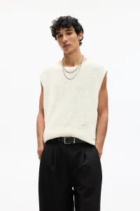 Knit Vest Top - Off white
