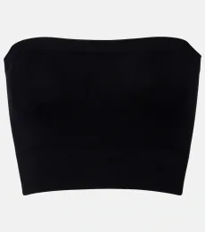 Knitted bandeau top Knitted bandeau top
