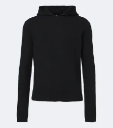 Knitted cashmere-blend hoodie Knitted cashmere-blend hoodie