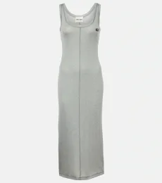 Knitted silk midi dress Knitted silk midi dress