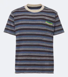 Knitted striped T-shirt Knitted striped T-shirt