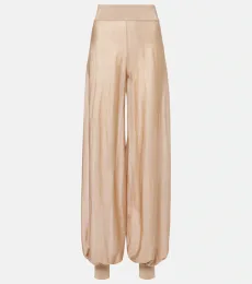 Knitted wide-leg pants Knitted wide-leg pants