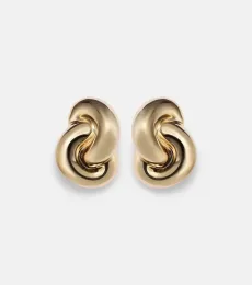 Knot 10kt gold-plated clip-on earrings Knot 10kt gold-plated clip-on earrings
