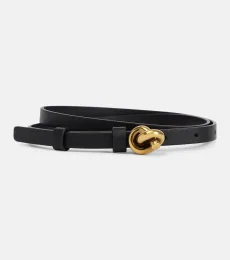 Knot leather belt Knot leather belt