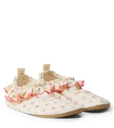 Konges Sløjd Escarpines Gina florales con volantes Konges Sløjd Escarpines Gina florales con volantes