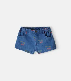 Konges Sløjd Magot printed denim shorts Konges Sløjd Magot printed denim shorts