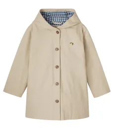 Konges Sløjd Trench-coat à capuche en coton Konges Sløjd Trench-coat à capuche en coton