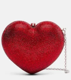 L'Amour Petit Coeur embellished clutch L'Amour Petit Coeur embellished clutch