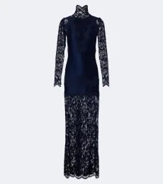 Lace high neck maxi dress Lace high neck maxi dress