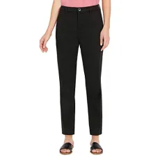 Ladies' Stretch Ankle Pant (Black, 6/28)