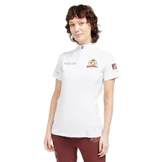 Ladies Team Short Sleeve Base Layer White, White, L Ladies Team Short Sleeve Base Layer White, White, L