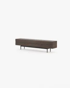 LAGOS Media Unit Smoked Eucalyptus Veneer Matte