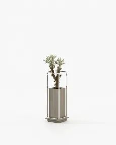 LANIE Planter & Pot Aged Oak Veneer Matte LANIE Planter & Pot Aged Oak Veneer Matte