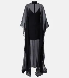 Lanzarote Garden crepe chiffon kaftan Lanzarote Garden crepe chiffon kaftan