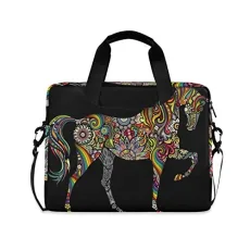Laptop Bag Horse Laptop Case Computer Carrying Case 13-15.6 inch Laptop Sleeve Case Polyester Laptop Shoulder Bag Strap Handle Notebook Computer Bag for Boys Girls Women Men Laptop Bag Horse Laptop Case Computer Carrying Case 13-15.6 inch Laptop Sleeve Case Polyester Laptop Shoulder Bag Strap Handle Notebook Computer Bag for Boys Girls Women Men