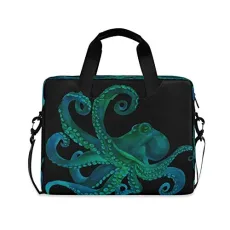 Laptop Bag Octopus Laptop Case Computer Carrying Case 13-15.6 inch Laptop Sleeve Case Polyester Laptop Shoulder Bag Strap Handle Notebook Computer Bag for Boys Girls Women Men Laptop Bag Octopus Laptop Case Computer Carrying Case 13-15.6 inch Laptop Sleeve Case Polyester Laptop Shoulder Bag Strap Handle Notebook Computer Bag for Boys Girls Women Men