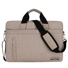 Laptop Bag Waterproof Laptop Case Sleeve with Shoulder Strap Computer Briefcase Cover Compatible with MacBook Dell Acer Asus Hp (Khaki#3,39 * 29 * 6cm) Laptop Bag Waterproof Laptop Case Sleeve with Shoulder Strap Computer Briefcase Cover Compatible with MacBook Dell Acer Asus Hp (Khaki#3,39 * 29 * 6cm)
