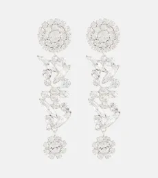 Larissa embellished drop earrings