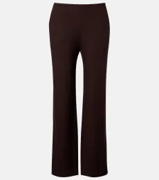 Lauren jersey wide-leg pants