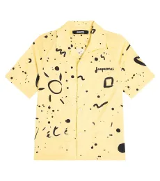 Le Chemise Jean printed denim shirt Le Chemise Jean printed denim shirt