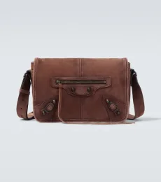 Le City Small suede messenger bag Le City Small suede messenger bag