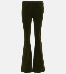 Le Slim Palazzo high-rise corduroy flared pants Le Slim Palazzo high-rise corduroy flared pants