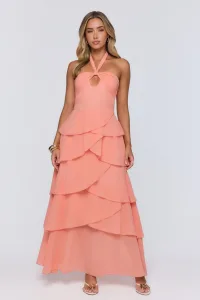 Lead Dont Follow Maxi Dress Peach Lead Dont Follow Maxi Dress Peach