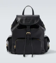 Leather backpack Leather backpack