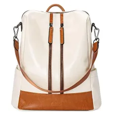 Leather Backpack Purse for Women Convertible Large Travel Ladies Designer Fashion Casual College Shoulder Bag Leather Backpack Purse for Women Convertible Large Travel Ladies Designer Fashion Casual College Shoulder Bag