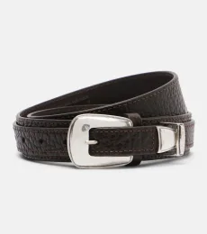 Leather belt