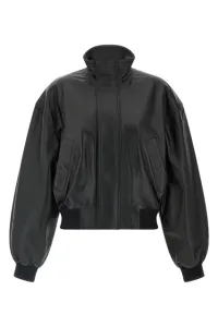 Leather blouson - Black Leather blouson - Black