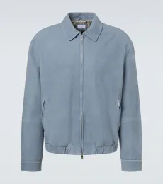 Leather blouson jacket Leather blouson jacket