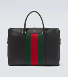 Leather briefcase Leather briefcase