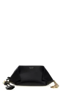Leather clutch Black Size U Leather clutch Black Size U