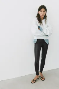 Leather Effect Skinny Trousers Leather Effect Skinny Trousers