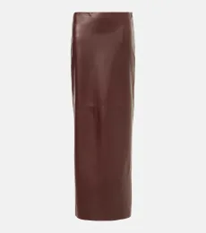 Leather maxi skirt Leather maxi skirt