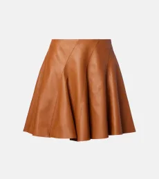 Leather miniskirt Leather miniskirt