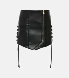 Leather miniskirt Leather miniskirt
