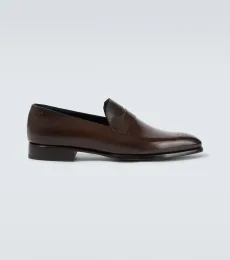 Leather penny loafers Leather penny loafers
