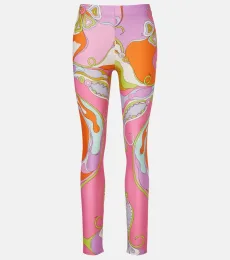 Legging Orchidee à imprimé Legging Orchidee à imprimé
