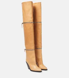 Lelodie leather over the knee boots Lelodie leather over the knee boots