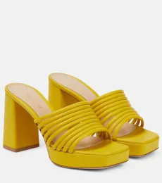Lena 95 leather mules Lena 95 leather mules