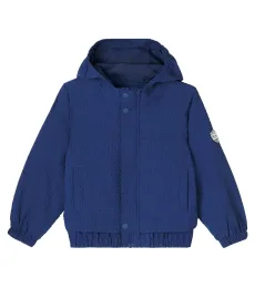 Lenny checked patch-appliqué jacket
