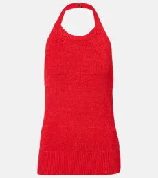 Leona knitted halterneck top Leona knitted halterneck top
