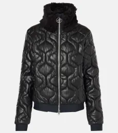 Leonie Special quilted faux leather jacket Leonie Special quilted faux leather jacket