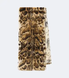Leopard-print scarf Leopard-print scarf