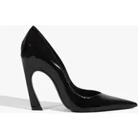 Lexi High Sculptural Black Pump Lexi High Sculptural Black Pump