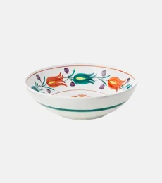 Lia floral ceramic serving bowl Lia floral ceramic serving bowl