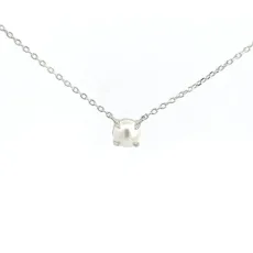 Light Pearl Silver Necklace Light Pearl Silver Necklace