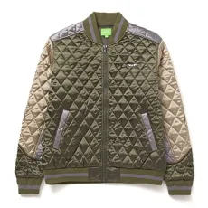 Lightning Bomber Jacket - Lightweight Quilted Jacket for Men, Olive, X - S Lightning Bomber Jacket - Lightweight Quilted Jacket for Men, Olive, X - S
